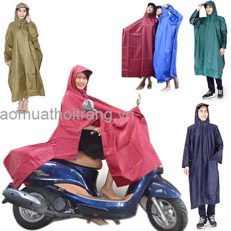 Các Loại Áo Mưa Cánh Dơi Phổ Biến Trên Thị Trường